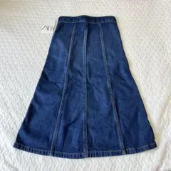 【新品】zara kidsデニムスカート 6y