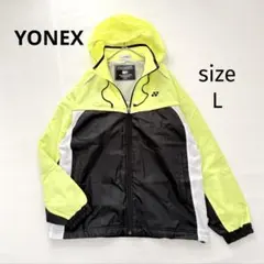 YONEX ヨネックス　ヒートカプセル　ウォームアップジャケット　L　フード付