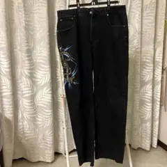 UNKNOWN London デニムパンツ ブラックのサムネイル