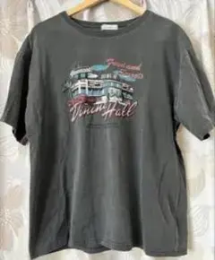 ヴィンテージ風グレーTシャツ