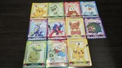 丸美屋　おまけ　ポケモン　キラキラシール　セット