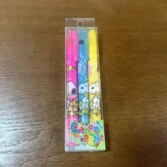 T*A様 スヌーピー 蛍光クレヨンペン 3本セット