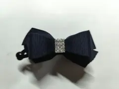 【匿名配送】BOYOUNG BY-B9 ヘアクリップ ネイビー