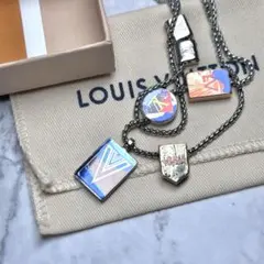 【美品】ルイヴィトン コリエ LV アルプス M63776 ネックレス チャームのサムネイル