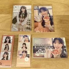 CUTIESTREET ラッフルくじ 川本笑瑠 ステッカー フォト クリアカード