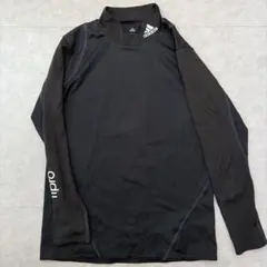 adidas ブラック 長袖 インナーウェア