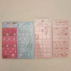 ❤新品✨️サンリオ ハローキティ タイルシール 4種セット