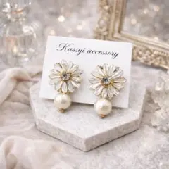 a a a様 ネジバネ式イヤリング２点