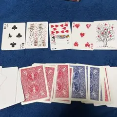 【ジャンク品】詳細不明　バイシクル　ギミックイラストデック