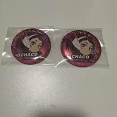 ヒロアカ ダイソー ビッグ缶バッジ 麗日お茶子