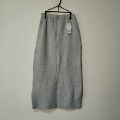 株ワールド　ニットロングスカート M　新品未使用