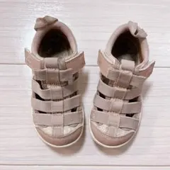 ifme CALIN キラキララメレースリボン ウォーターシューズ