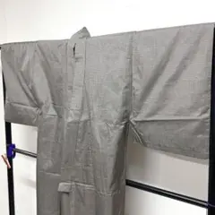 メンズ着物　亀甲　アンサンブル　紳士用　泥染　着物　021k