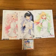 ラブライブ！スーパースター!! 3期放送記念 特典ブロマイドセット 缶バッジ
