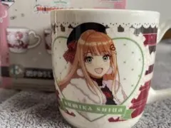 も*ん様 学園アイドルマスター 一番くじ 紫雲清夏 マグカップ ラバーチャーム