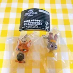 ズートピア2 めじるしアクセサリー ガチャ ニック ジュディ