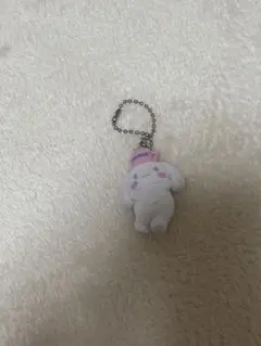 シナモロール ストラップ マスコット フロッキー素材