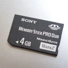 SONY Memory Stick PRO Duo 4GB MARK2