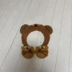 ユニバ、ティム耳カチューシャとサングラスセット