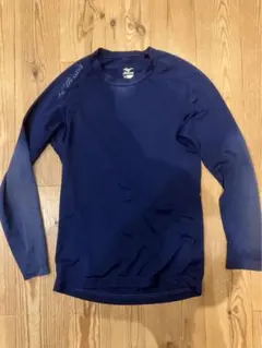 ミズノ　アンダーシャツ　パステルネイビー　長袖