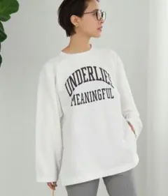 ロゴ スウェット