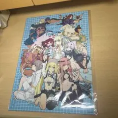 ワダアルコ展 Fate FGO A3メタリックポスター 水着 セレブサマー 岸波