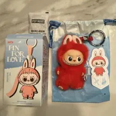 ラブブ イニシャル ぬいぐるみ