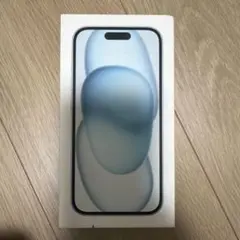 iPhone 15 青色 箱だけ
