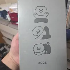 KAKAO FRIENDS 2026年 ダイアリー グレーのサムネイル