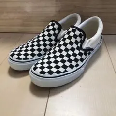 VANS チェッカー スリッポン