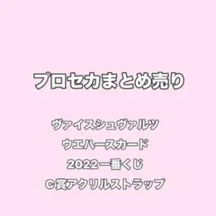 プロセカ まとめ売り ヴァイスシュヴァルツ ウエハース 一番くじ