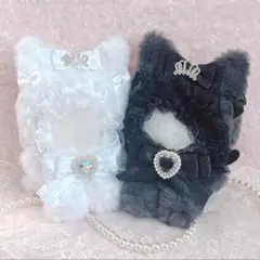 B59 ぬい服 12cm ちびぐるみ 着ぐるみ おすわり あくま オオカミせっと