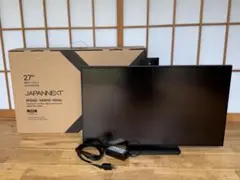 【美品】JAPANNEXT 27インチ 液晶ディスプレイのサムネイル