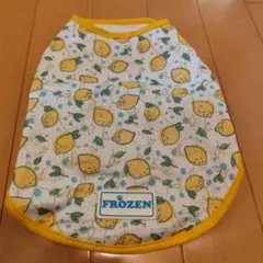 小型犬用 レモン柄 ひんやりタンクトップ