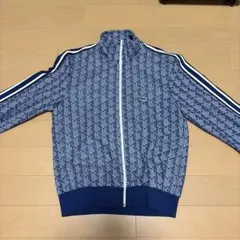 LACOSTE ジャージ モノグラム柄 ライトブルー FR3 - メルカリ