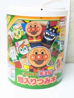 未使用　アガツマ(AGATSUMA) アンパンマン 天才脳 筒入りつみき