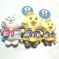 んぽちゃむ　きみまろぬいぐるみマスコット3点セット