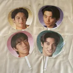 光GENJI ジャンボうちわ　内海光司　佐藤アツヒロ 光GENJI ジャンボうちわ内海光司佐藤アツヒロ