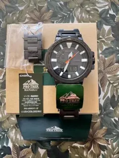 PRO TREK MANASLU ブラックアウトドア時計