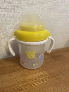 【新品未使用】ミキハウス　ベビーマグ　哺乳瓶　スパウト ストロー