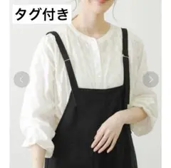 コットンギャザーブラウス　サニーレーベル　タグ付き未使用