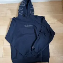 Delicious × Champion パーカー ネイビー