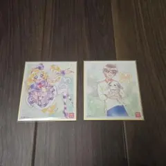 色紙 プリキュア キュアフレンディ 兎山悟・大福 セット