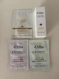 d'Alba UVエッセンス・トナー・クレンザーセット