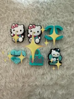 ロゴシリコンビーズセット♡緑