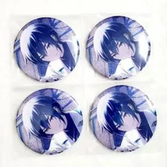 ら*ら様 プロセカ グリッター缶バッジ KAITO