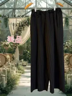 アズノゥアズ　ワイドパンツ　ラメ　美品