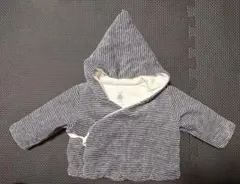 PETIT BATEAU ベビー用 フード付きジャケット 6m/67cmのサムネイル