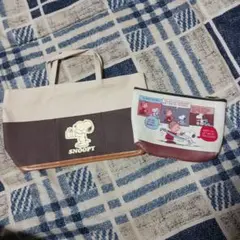 スヌーピー　ランチバックとボーチ