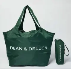 DEAN & DELUCA レジかご　バッグ 保冷ボトルケース　グリーン　新品のサムネイル